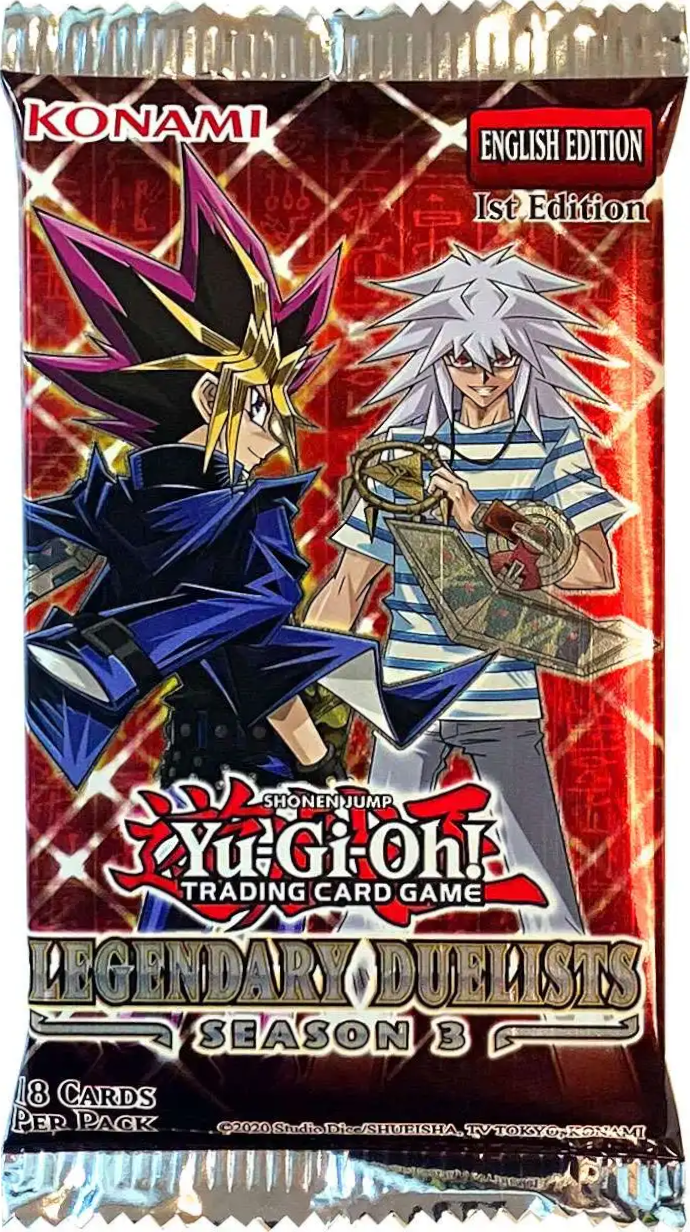 Legendary Duelists: Season 3 - Booster Pack (1st Edition) | Galaxy Games LLC