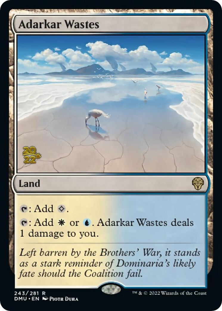 Adarkar Wastes [Dominaria United Prerelease Promos] | Galaxy Games LLC