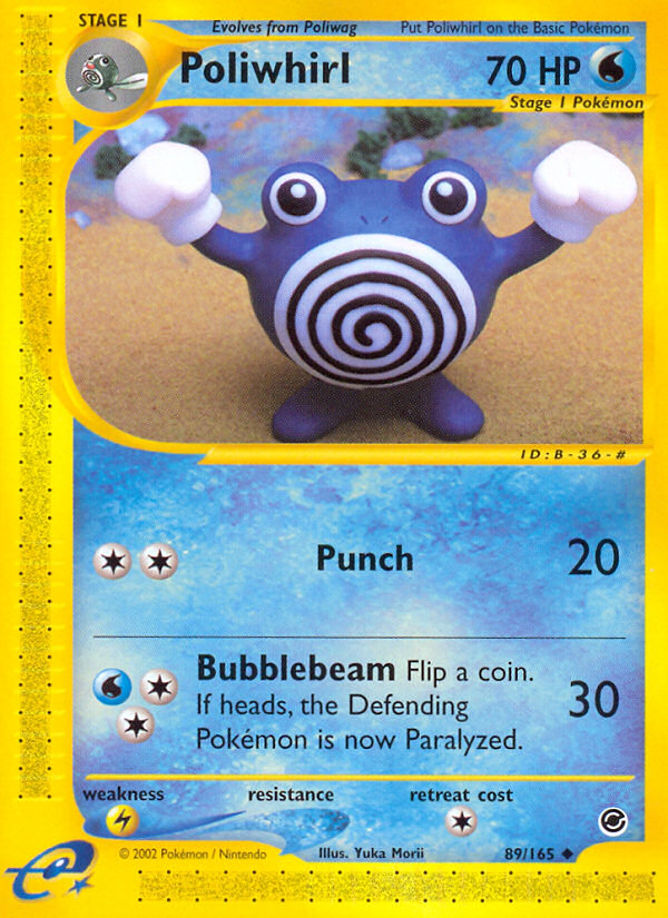 Poliwhirl (89/165) [Expedition: Base Set] | Galaxy Games LLC