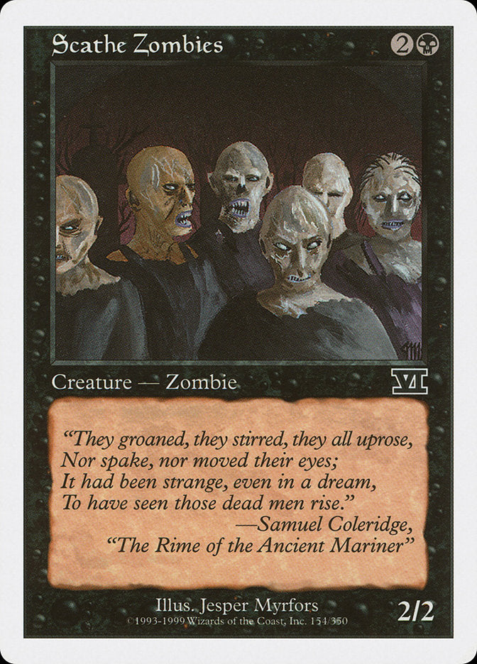 Scathe Zombies [Classic Sixth Edition] | Galaxy Games LLC