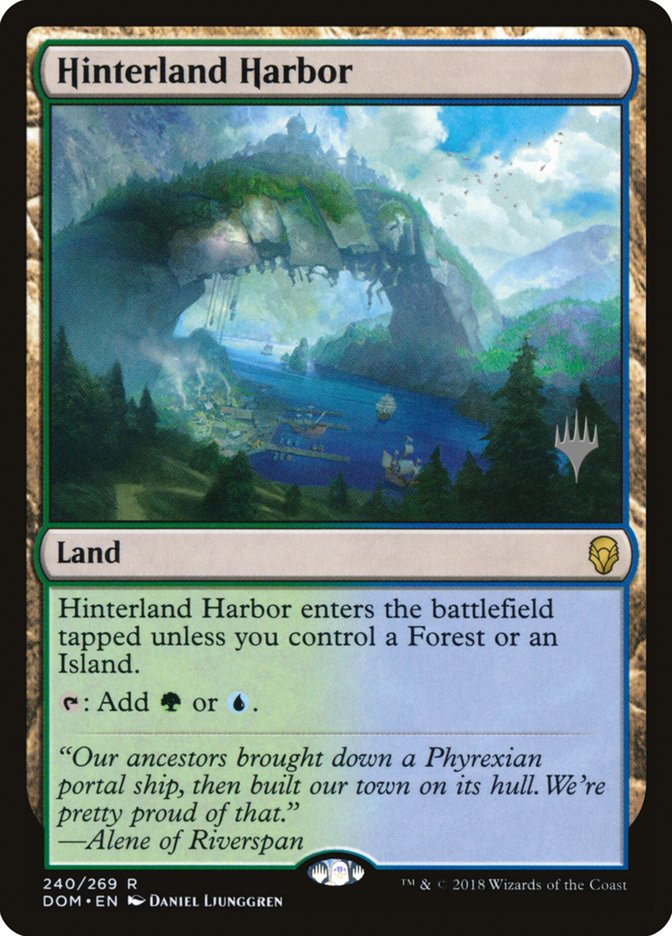 Hinterland Harbor (Promo Pack) [Dominaria Promos] | Galaxy Games LLC