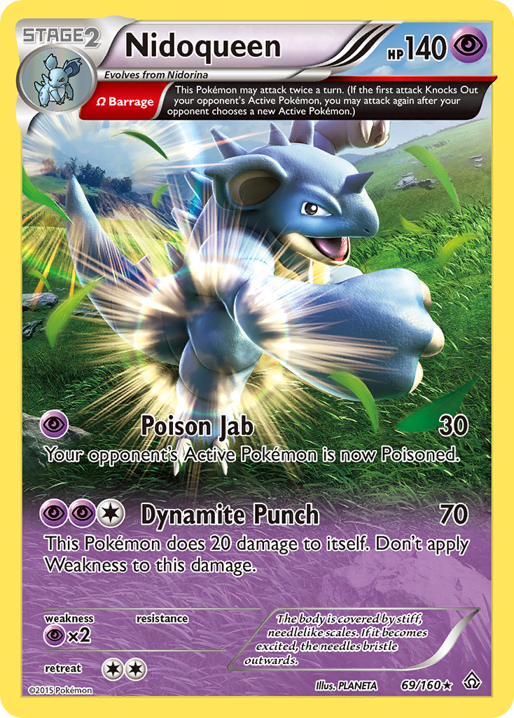 Nidoqueen (69/160) [XY: Primal Clash] | Galaxy Games LLC