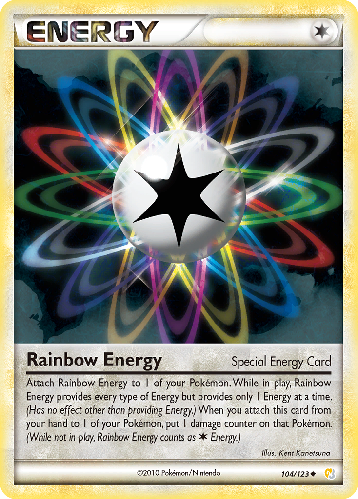 Rainbow Energy (104/123) [HeartGold & SoulSilver: Base Set] | Galaxy Games LLC