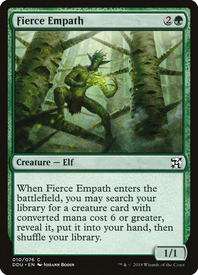 Fierce Empath [Duel Decks: Elves vs. Inventors] | Galaxy Games LLC