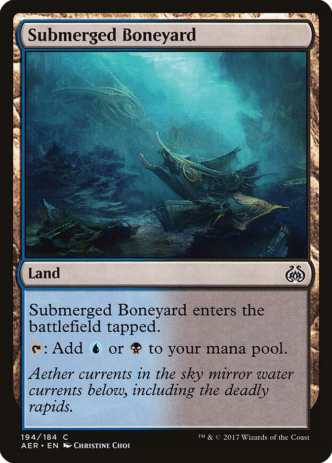 Submerged Boneyard [Aether Revolt] | Galaxy Games LLC