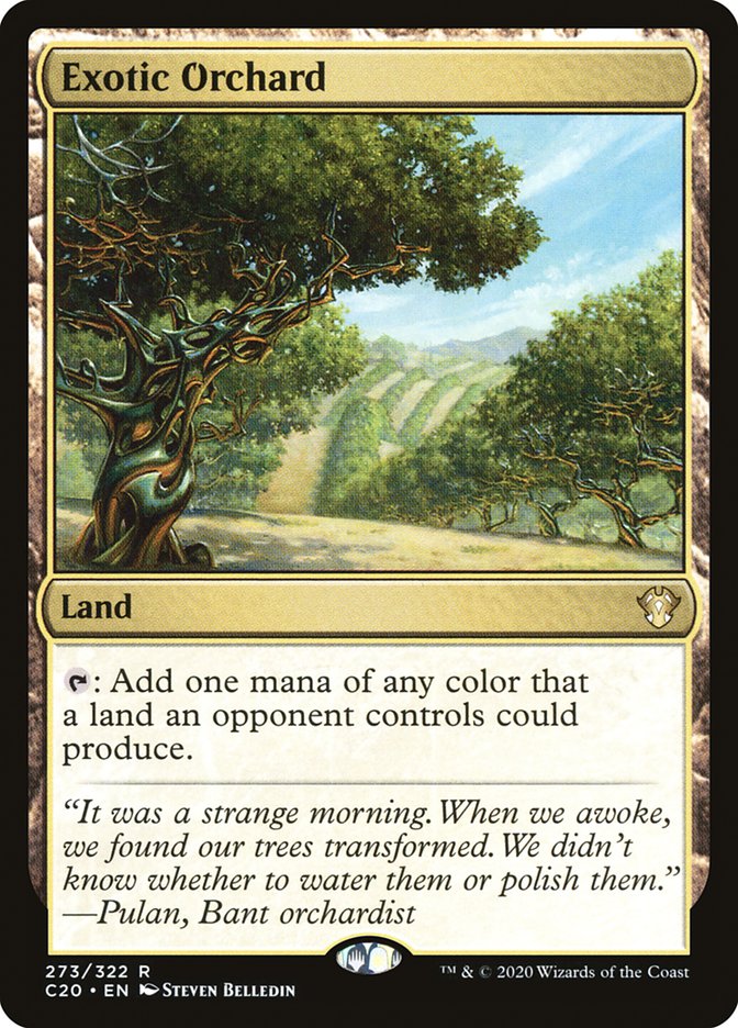 Exotic Orchard [Commander 2020] | Galaxy Games LLC