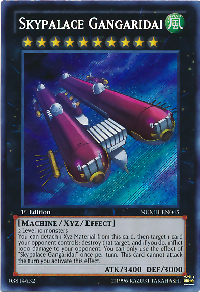 Skypalace Gangaridai [NUMH-EN045] Secret Rare | Galaxy Games LLC