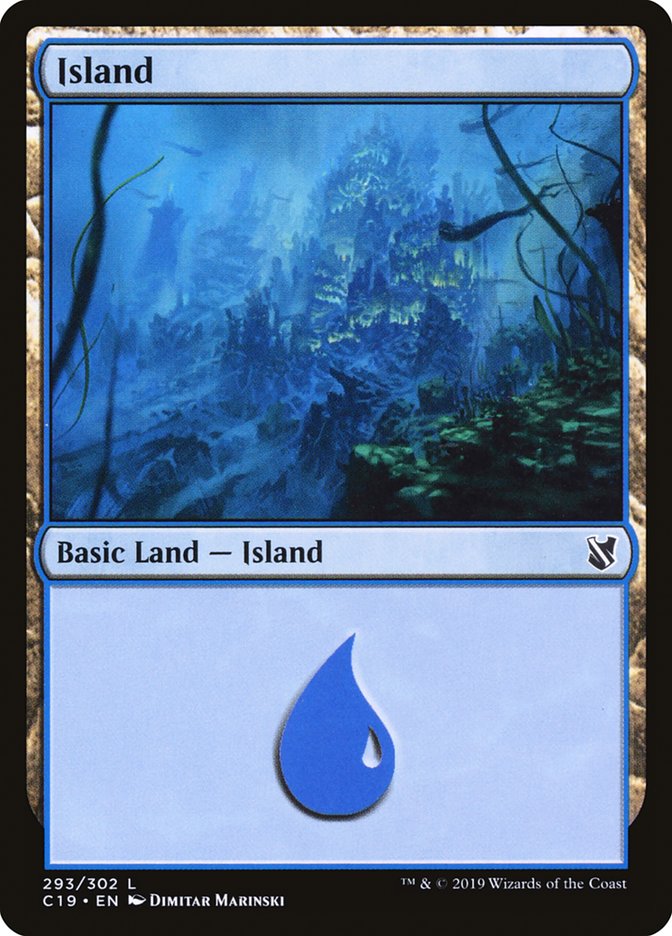 Island (293) [Commander 2019] | Galaxy Games LLC