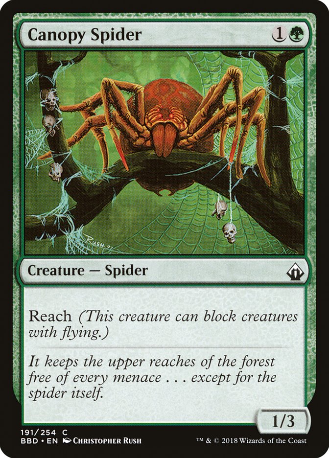 Canopy Spider [Battlebond] | Galaxy Games LLC