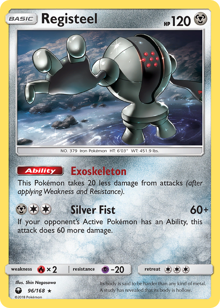 Registeel (96/168) [Sun & Moon: Celestial Storm] | Galaxy Games LLC