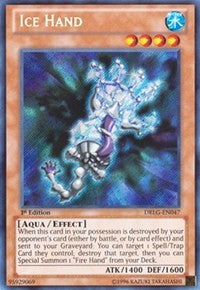 Ice Hand [DRLG-EN047] Secret Rare | Galaxy Games LLC