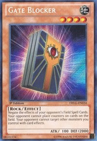 Gate Blocker [DRLG-EN034] Secret Rare | Galaxy Games LLC