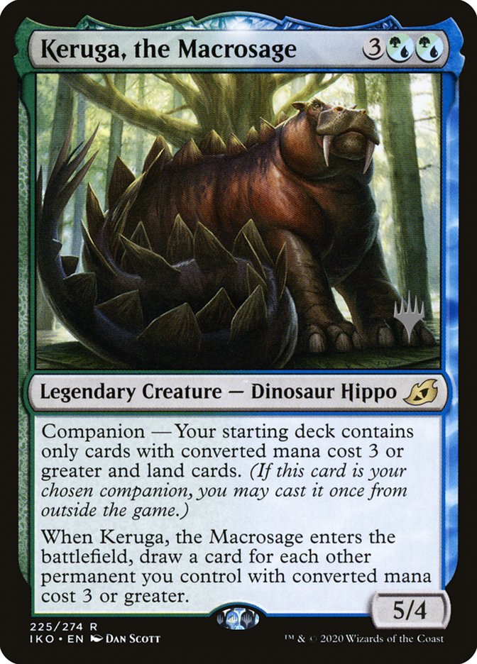 Keruga, the Macrosage (Promo Pack) [Ikoria: Lair of Behemoths Promos] | Galaxy Games LLC