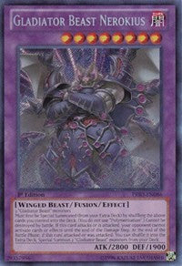 Gladiator Beast Nerokius [PRIO-EN086] Secret Rare | Galaxy Games LLC