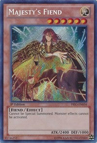 Majesty's Fiend [PRIO-EN034] Secret Rare | Galaxy Games LLC