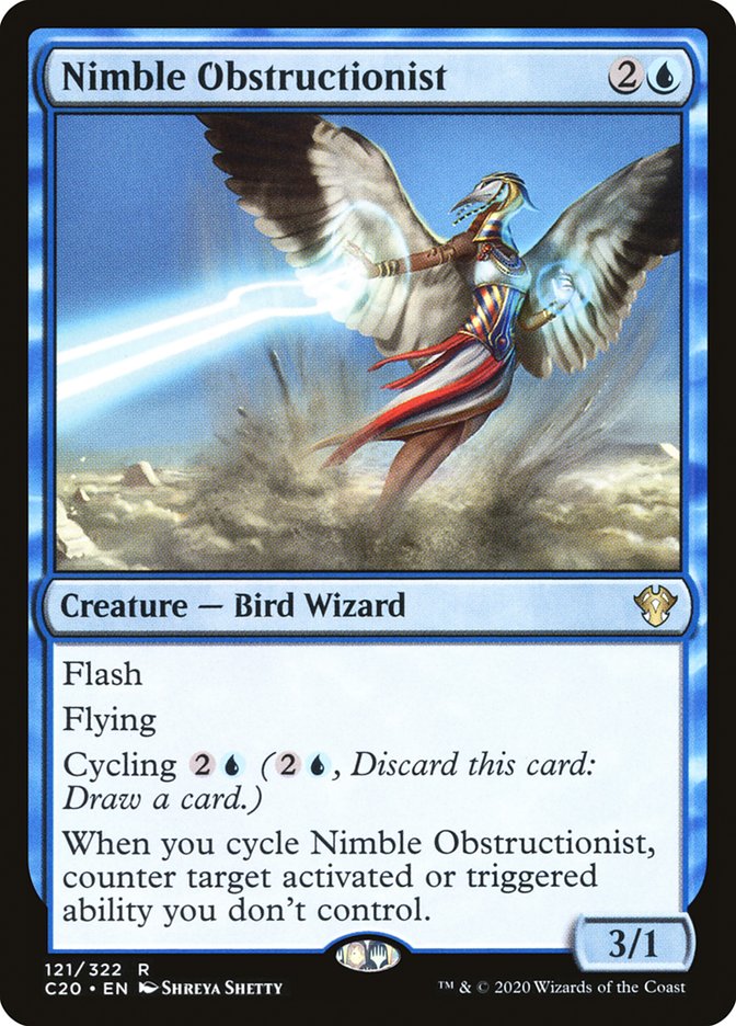 Nimble Obstructionist [Commander 2020] | Galaxy Games LLC