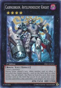 Cairngorgon, Antiluminescent Knight [PRIO-EN054] Super Rare | Galaxy Games LLC