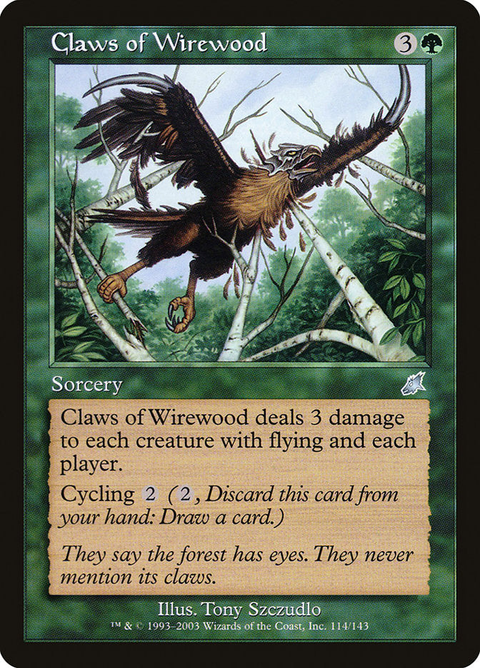 Claws of Wirewood [Scourge] | Galaxy Games LLC