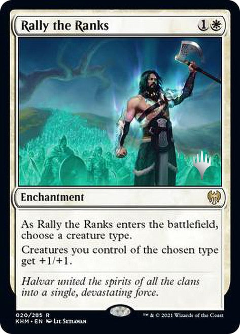 Rally the Ranks (Promo Pack) [Kaldheim Promos] | Galaxy Games LLC
