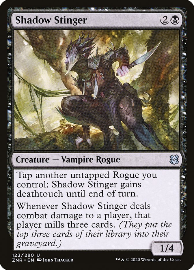 Shadow Stinger [Zendikar Rising] | Galaxy Games LLC