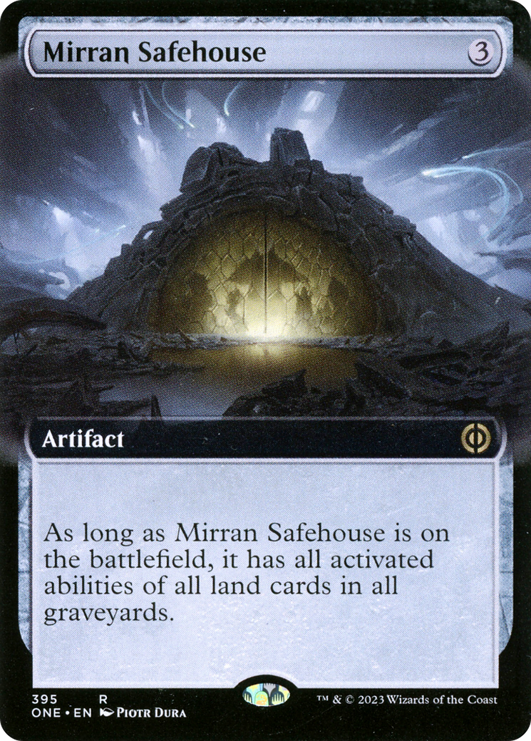 Mirran Safehouse (Extended Art) [Phyrexia: All Will Be One] | Galaxy Games LLC