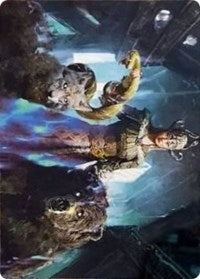 Kolvori, God of Kinship Art Card [Kaldheim Art Series] | Galaxy Games LLC