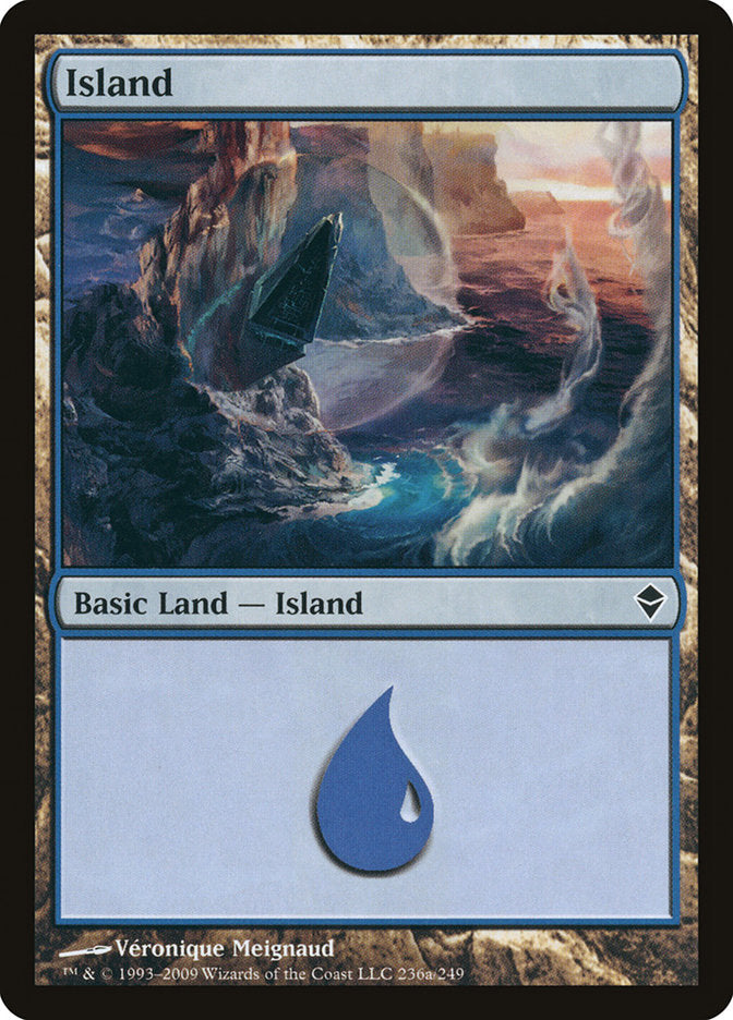Island (236a) [Zendikar] | Galaxy Games LLC