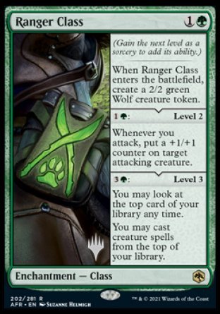 Ranger Class (Promo Pack) [Dungeons & Dragons: Adventures in the Forgotten Realms Promos] | Galaxy Games LLC
