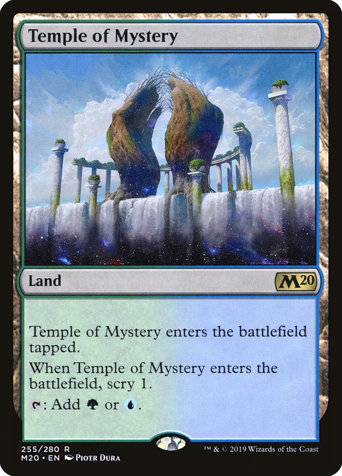 Temple of Mystery [Core Set 2020] | Galaxy Games LLC