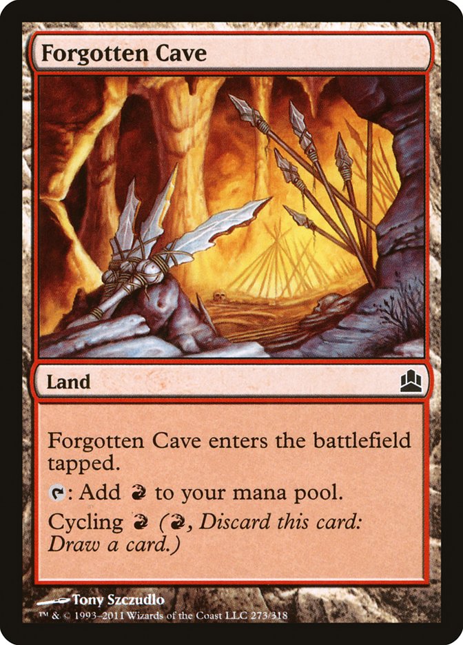 Forgotten Cave [Commander 2011] | Galaxy Games LLC