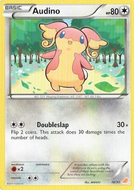 Audino (18/30) [Black & White: Trainer Kit - Excadrill] | Galaxy Games LLC