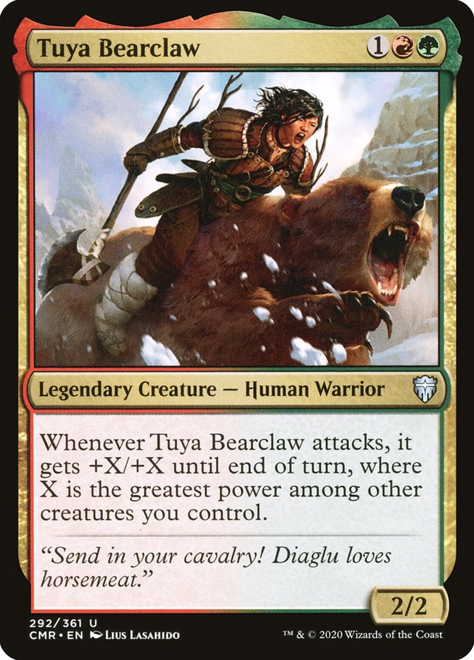 Tuya Bearclaw [Commander Legends] | Galaxy Games LLC