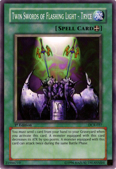 Twin Swords of Flashing Light - Tryce [DCR-037] Common | Galaxy Games LLC