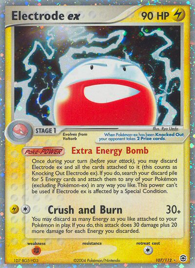 Electrode ex (107/112) [EX: FireRed & LeafGreen] | Galaxy Games LLC