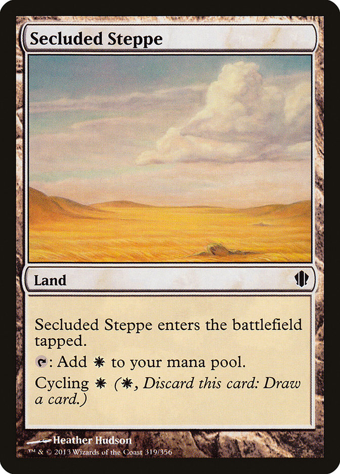 Secluded Steppe [Commander 2013] | Galaxy Games LLC