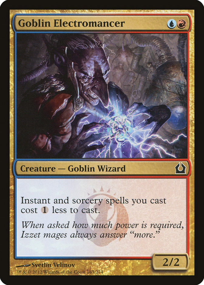 Goblin Electromancer [Return to Ravnica] | Galaxy Games LLC