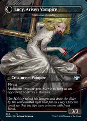 Innocent Traveler // Malicious Invader - Lucy Westenra // Lucy, Arisen Vampire [Innistrad: Crimson Vow] | Galaxy Games LLC