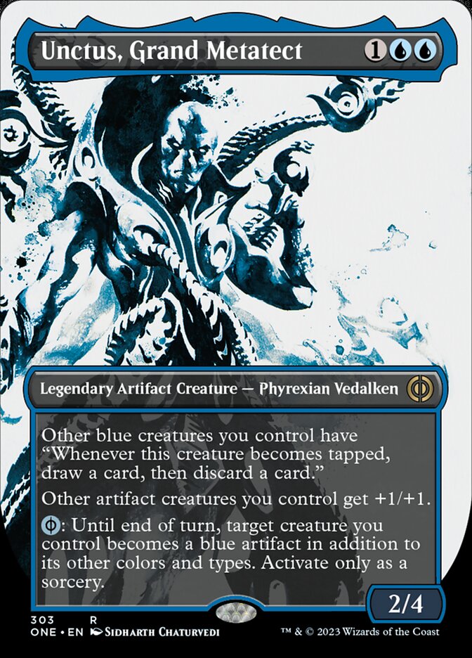 Unctus, Grand Metatect (Borderless Ichor) [Phyrexia: All Will Be One] | Galaxy Games LLC