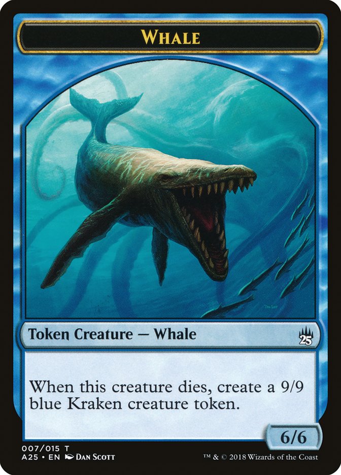 Whale Token [Masters 25 Tokens] | Galaxy Games LLC