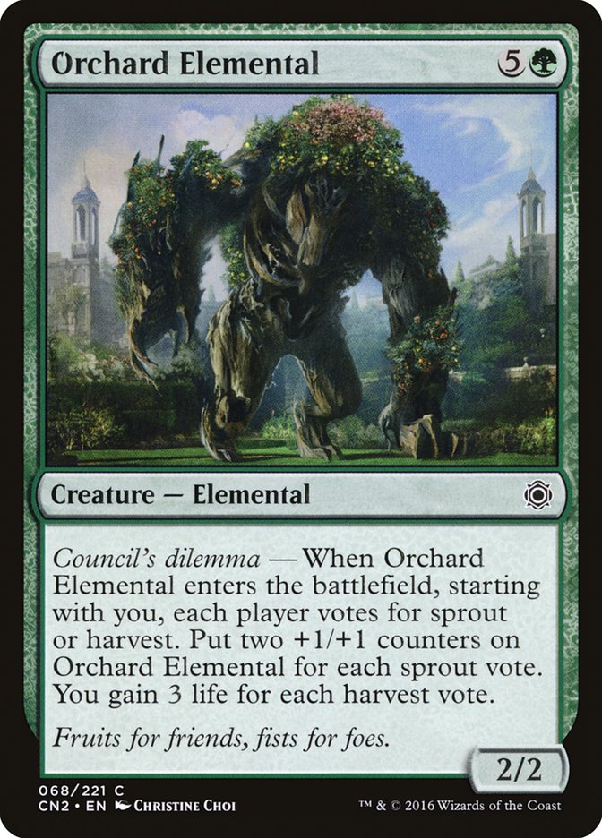 Orchard Elemental [Conspiracy: Take the Crown] | Galaxy Games LLC