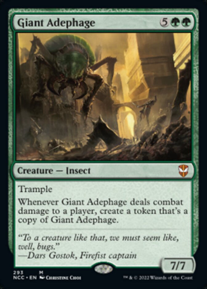 Giant Adephage [Streets of New Capenna Commander] | Galaxy Games LLC