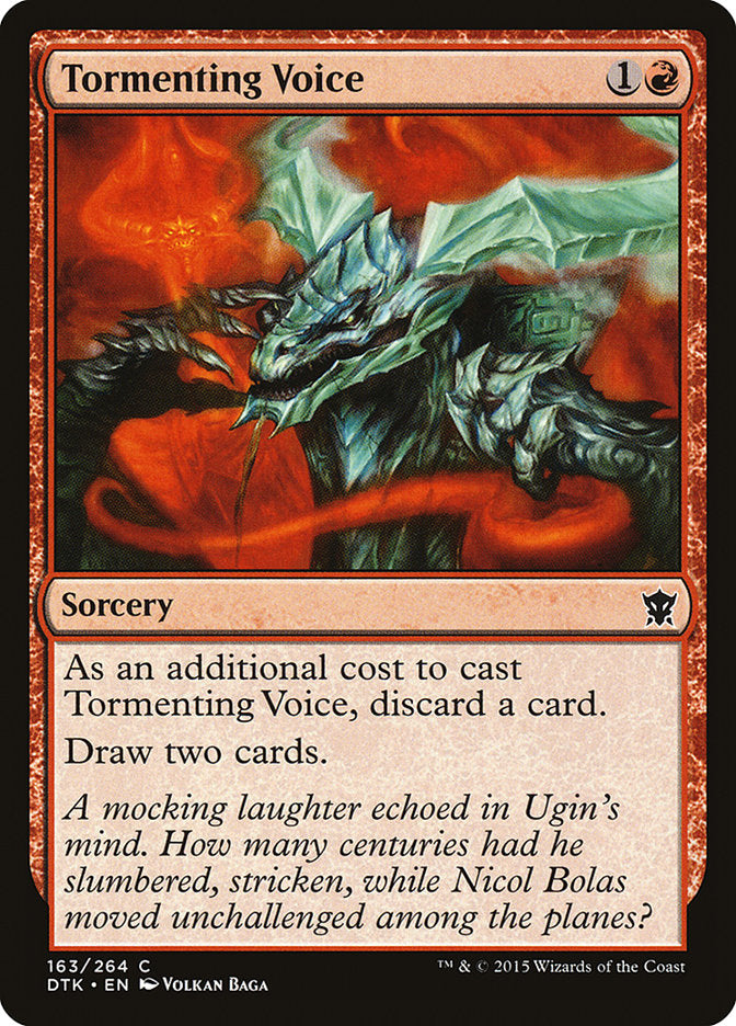 Tormenting Voice [Dragons of Tarkir] | Galaxy Games LLC