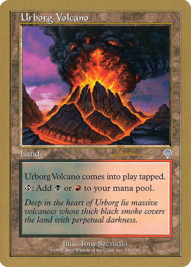 Urborg Volcano (Antoine Ruel) [World Championship Decks 2001] | Galaxy Games LLC