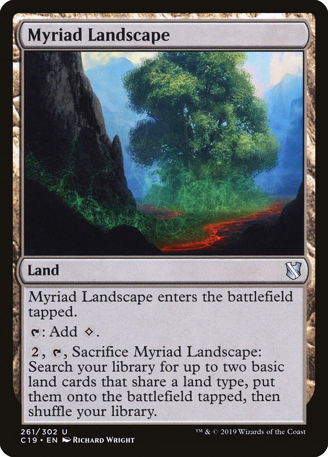 Myriad Landscape [Commander 2019] | Galaxy Games LLC