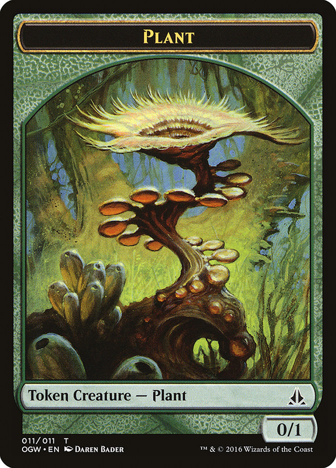 Plant Token [Oath of the Gatewatch Tokens] | Galaxy Games LLC