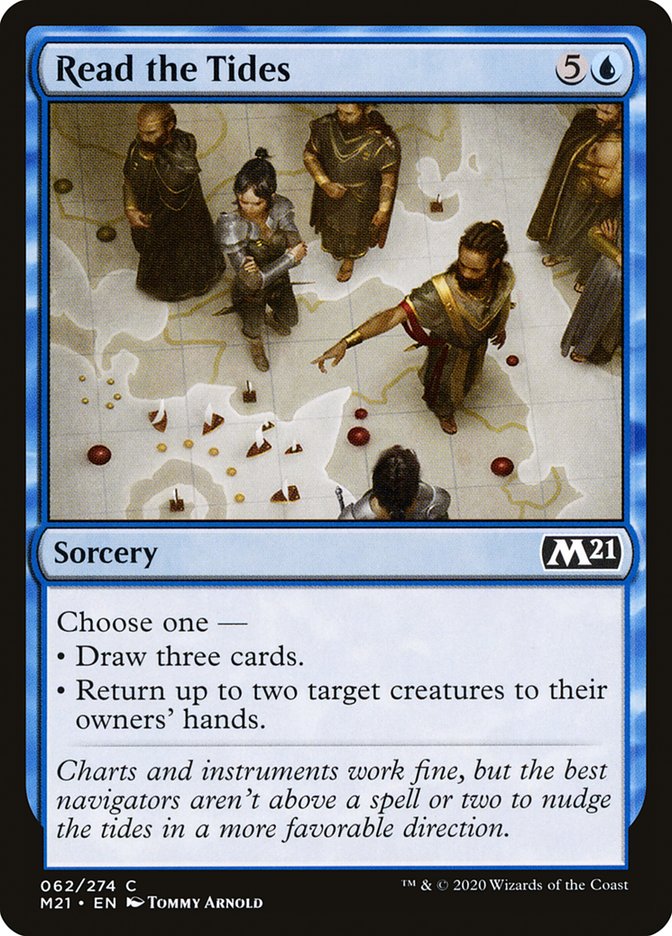 Read the Tides [Core Set 2021] | Galaxy Games LLC