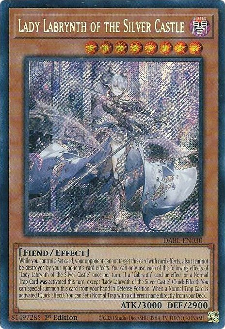 Lady Labrynth of the Silver Castle [DABL-EN030] Secret Rare | Galaxy Games LLC