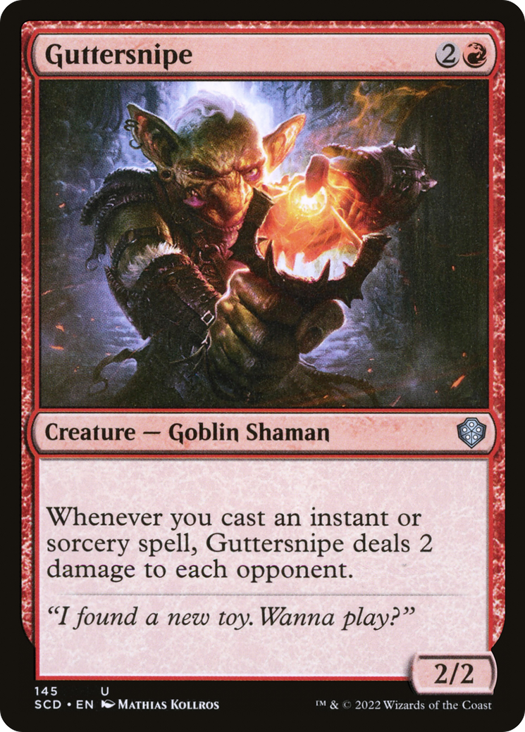 Guttersnipe [Starter Commander Decks] | Galaxy Games LLC
