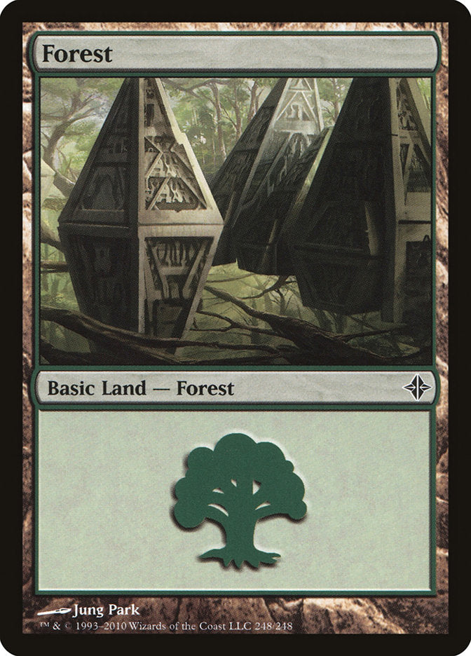 Forest (248) [Rise of the Eldrazi] | Galaxy Games LLC