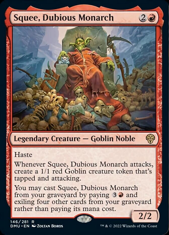 Squee, Dubious Monarch [Dominaria United] | Galaxy Games LLC